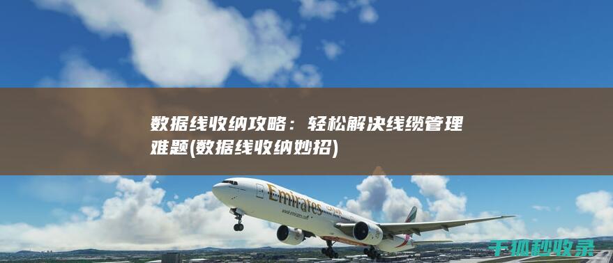 数据线收纳攻略：轻松解决线缆管理难题 (数据线收纳妙招)