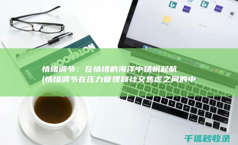 情绪调节：在情绪的海洋中扬帆起航 (情绪调节在压力管理和社交焦虑之间的中介作用本文)